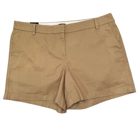 NWT J. Crew Classic 5" Chinos Shorts Size 16 - Picture 2 of 8